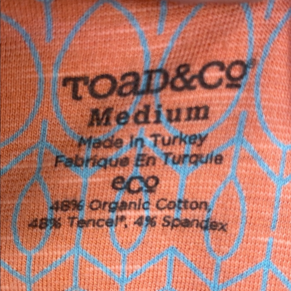 Toad&Co Orange Skirt - Picture 4 of 5